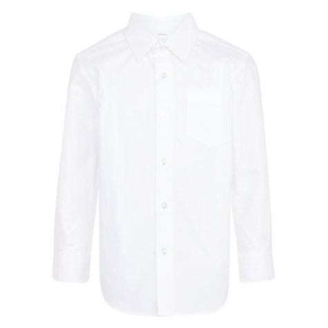 Buy John Lewis Boys' Oxford Long Sleeved Pure Cotton School Shirt ...