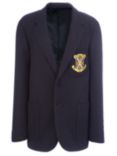 St John's Senior School Boys Navy Logo Blazer, Navy Blue