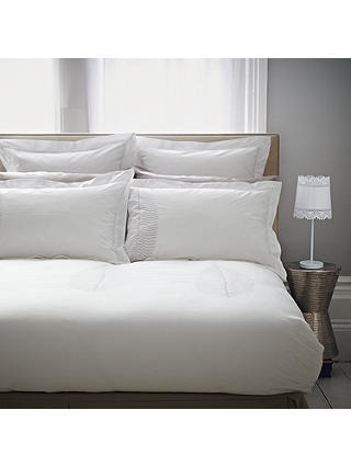John Lewis & Partners The Ultimate Collection Silk Standard Pillowcase, Pearl Grey