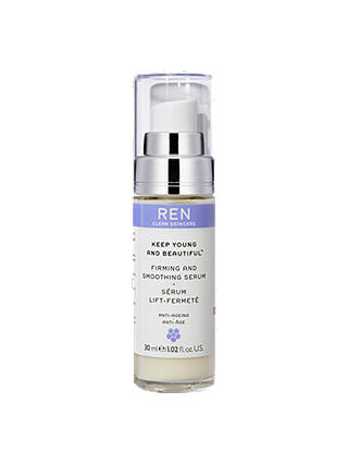 REN Clean Skincare Keep Young and Beautiful™ Firming and Smoothing Serum, 30ml