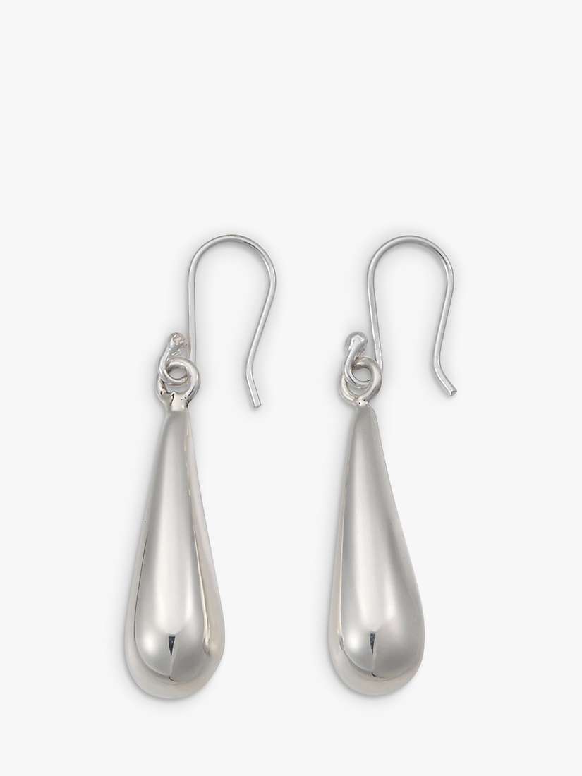 Buy Andea Silver Tear Drop Earrings Online at johnlewis.com