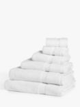 John Lewis Egyptian Cotton Towels, White