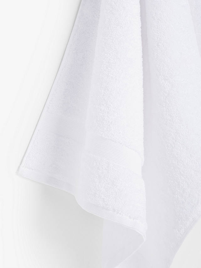 John Lewis Egyptian Cotton Face Cloth (Set of 2), White
