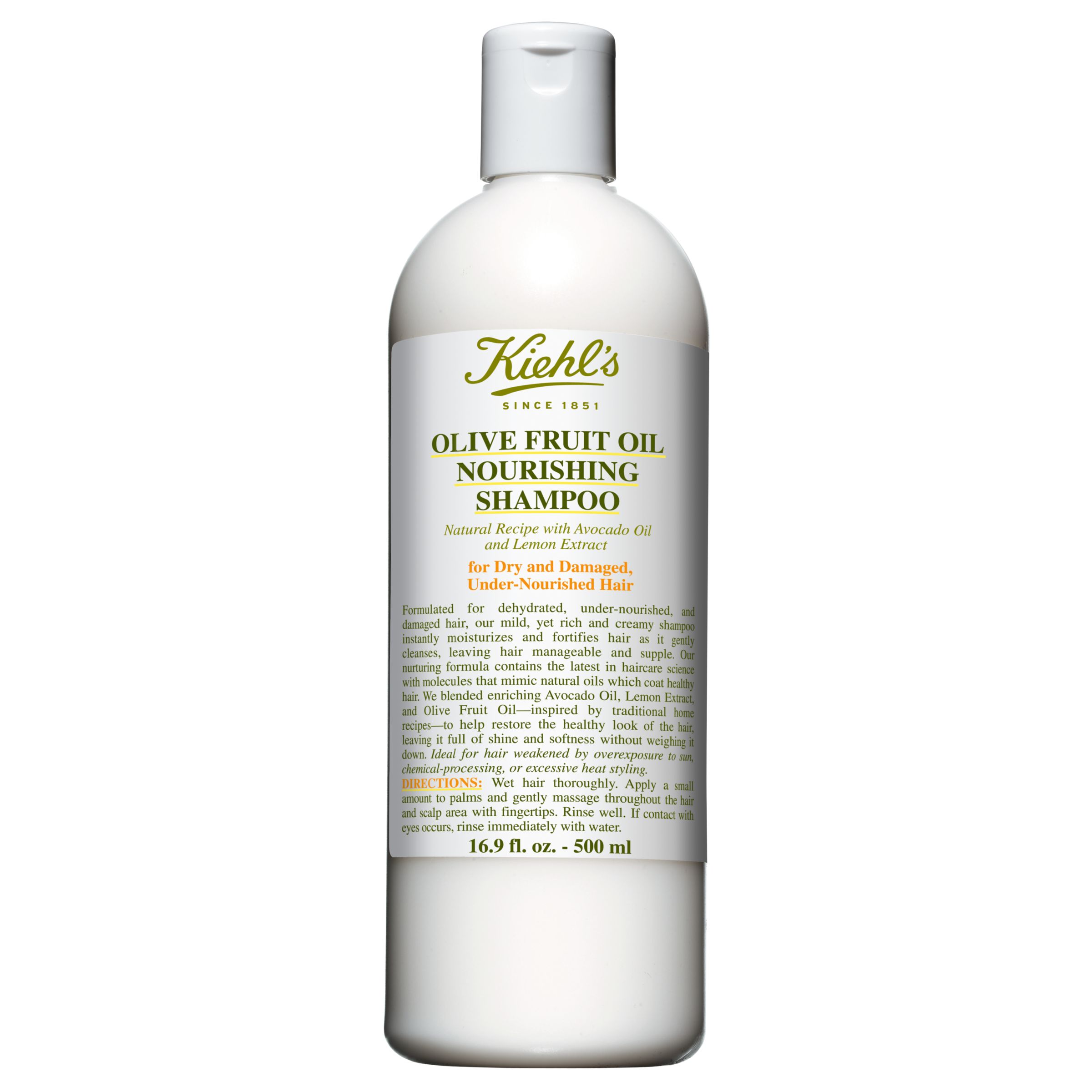 Kiehl's Olive Fruit Oil Nourishing Shampoo, 250ml 2