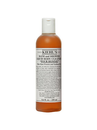 Kiehl's Pour Homme Bath and Shower Liquid Body Cleanser, 250ml