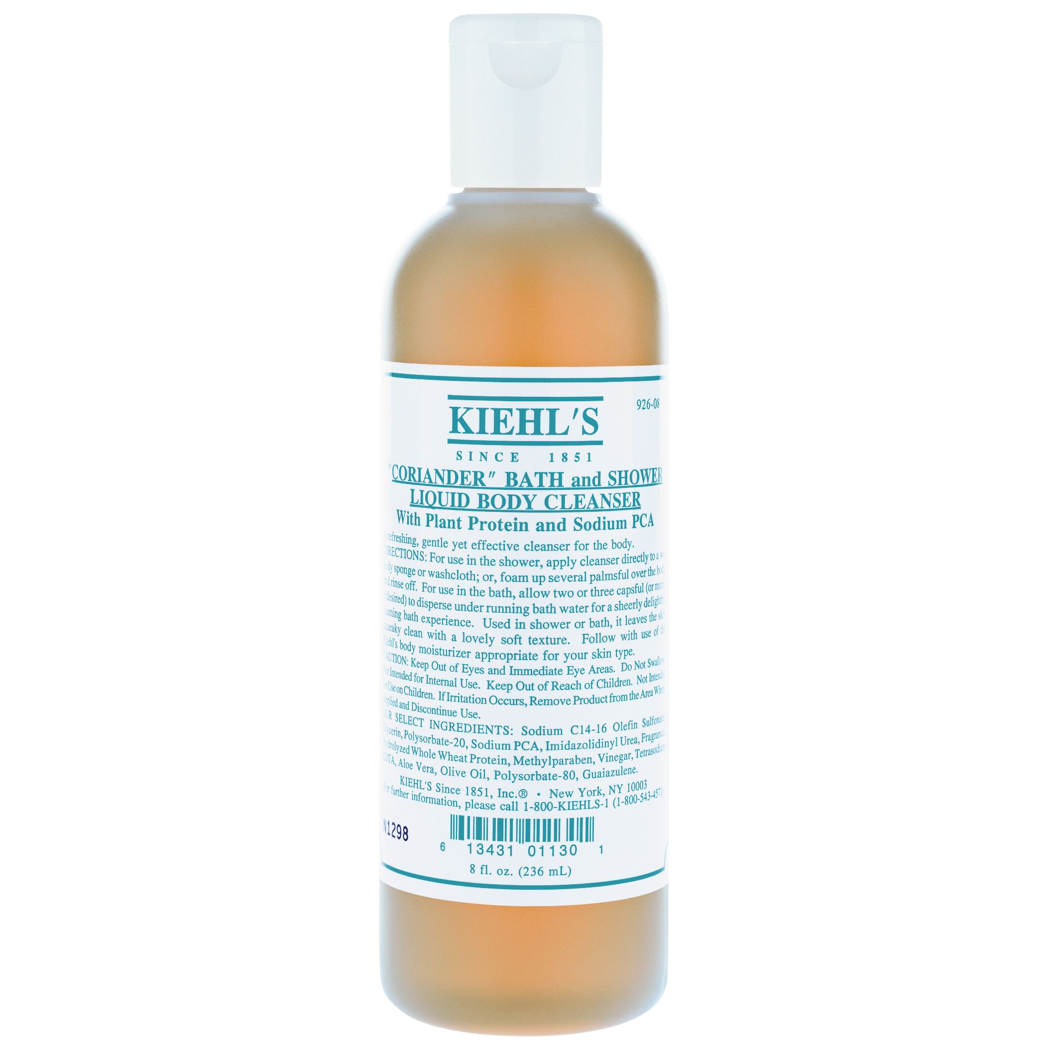 Kiehl's Coriander Bath & Shower Liquid Body Cleanser, 250ml 1