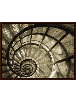 Christian Peacock - Spiral Staircase In The Arc De Triomphe