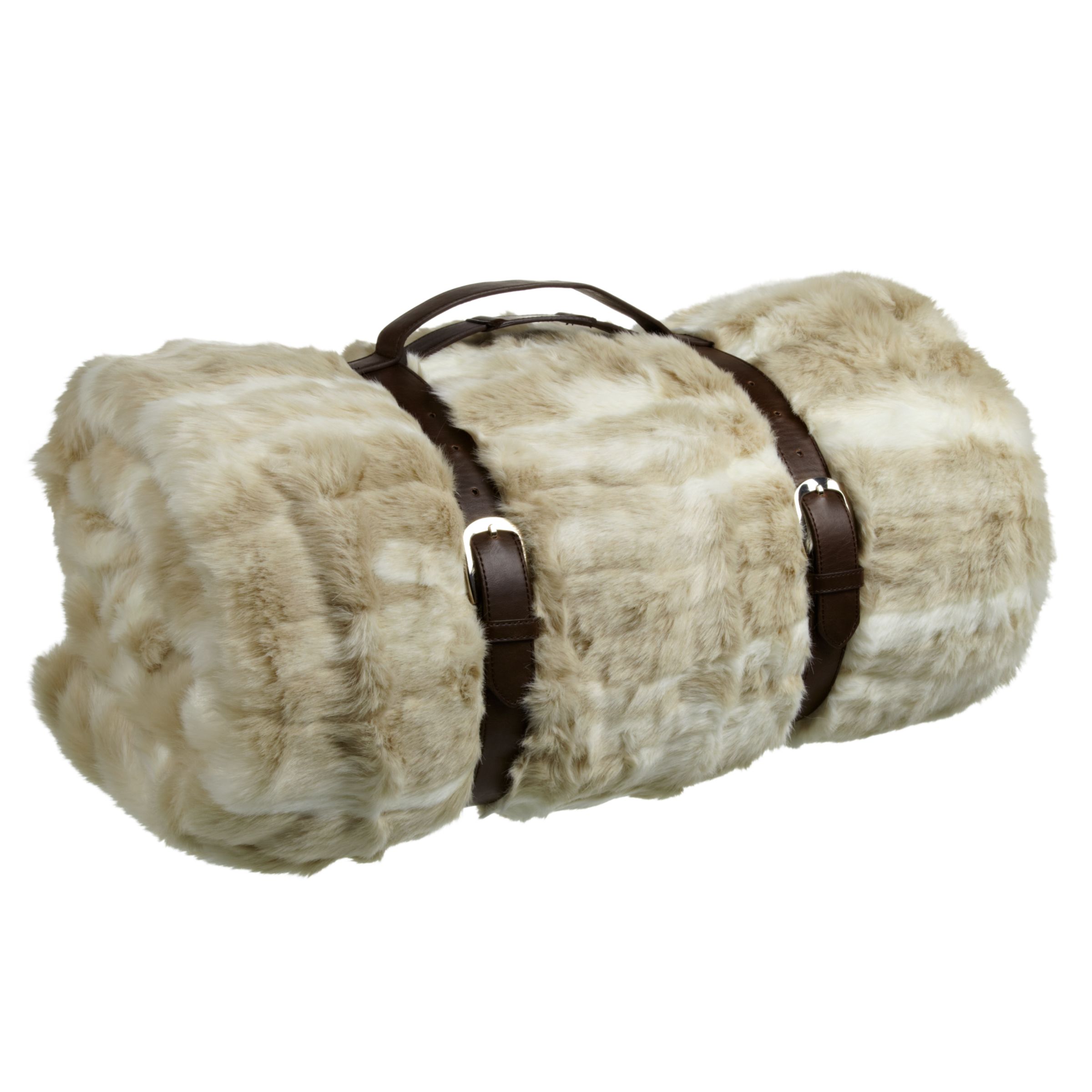 John Lewis & Partners Svetlana Faux Fur Throw