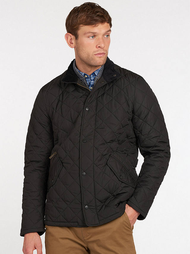 Barbour Chelsea Sportsquilt Water-Resistant Quilted Jacket, Black at ...