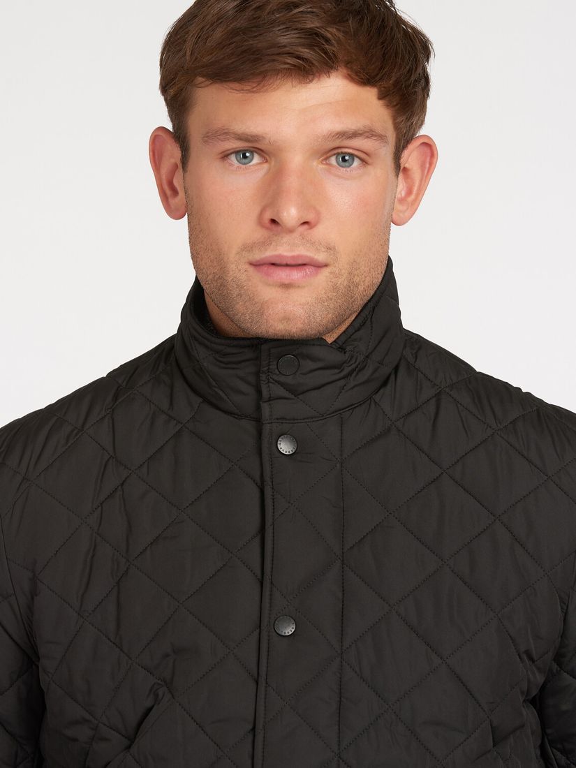 Buy Barbour Chelsea Sportsquilt Water-Resistant Quilted Jacket, Black ...