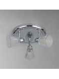 John Lewis Lucca 3 Spotlight Bathroom Ceiling Plate