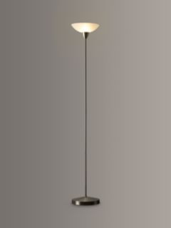 John Lewis ANYDAY Darlington Uplighter Floor Lamp, Brushed Chrome