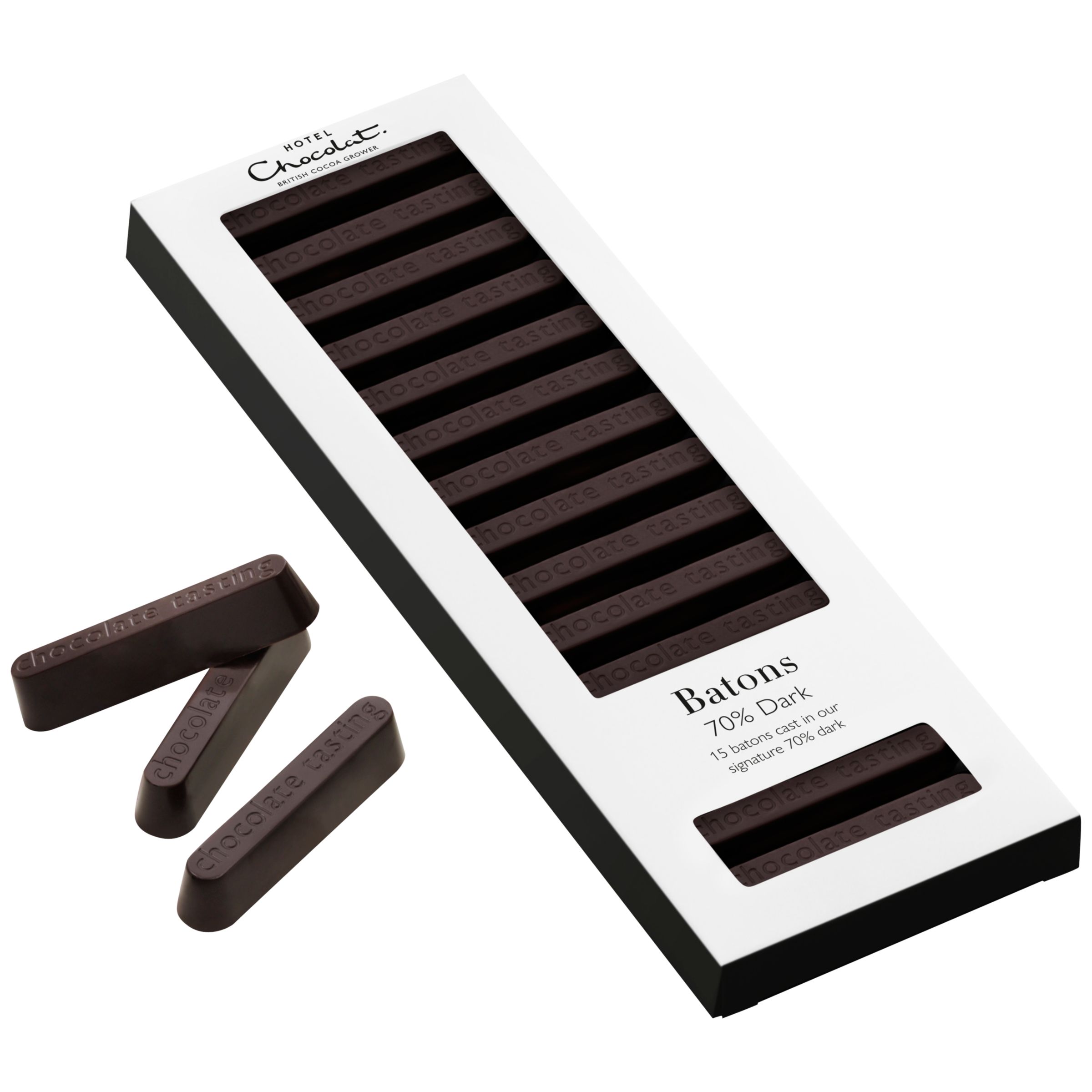 Hotel Chocolat Dark Chocolate Batons, 120g