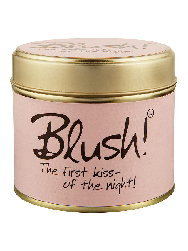 Lily-flame Blush Scented Tin Candle, 230g