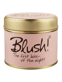 Lily-flame Blush Scented Tin Candle, 230g