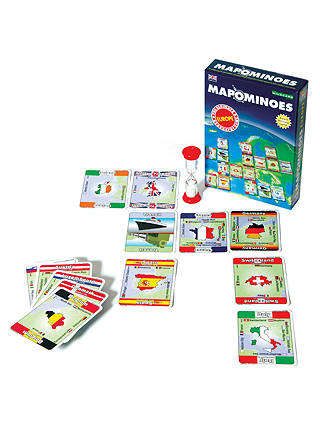 Wildcard Games Mapominoes Europe Dominoes Card Game