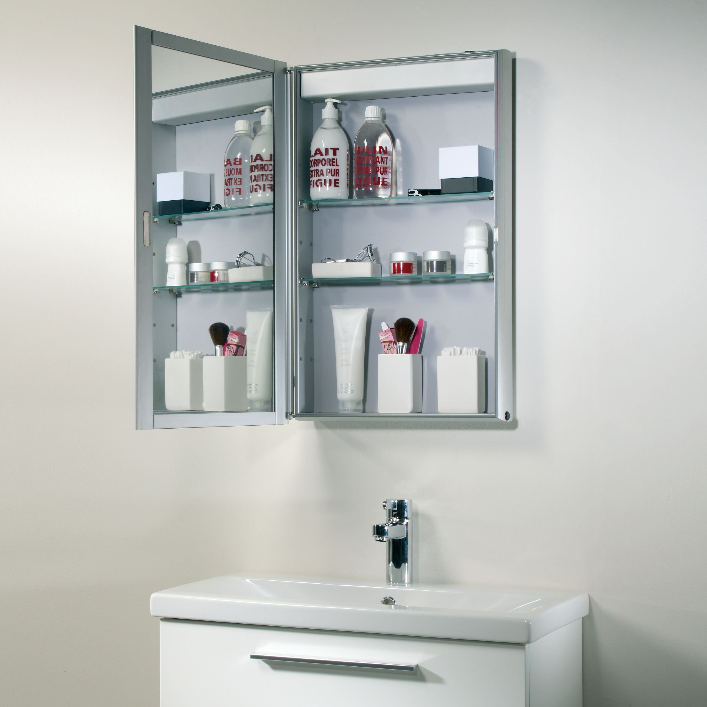 Roper Rhodes Equinox Single Bathroom Cabinet With Double Sided