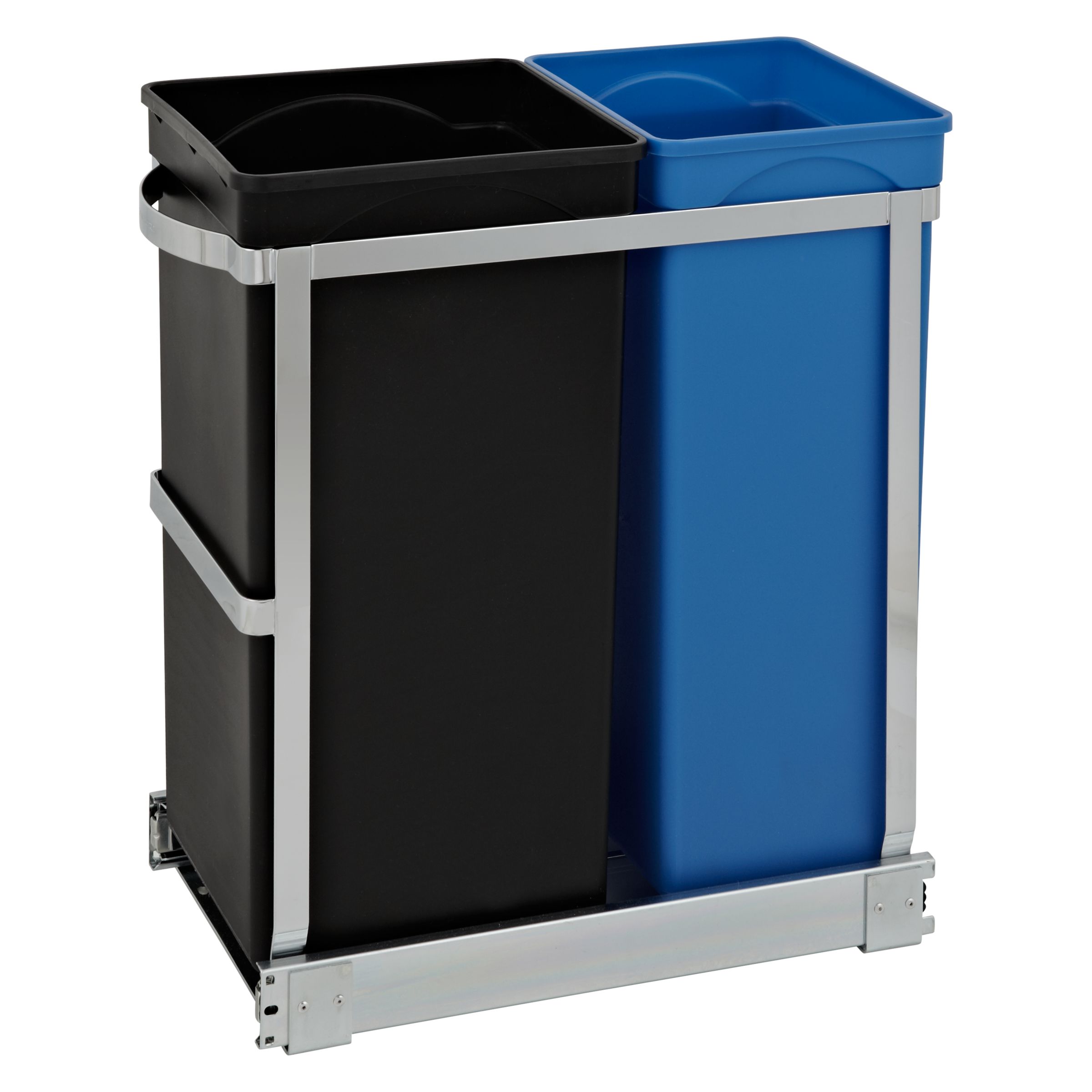 simplehuman Pull-Out Recycler Bin 20/15 litre