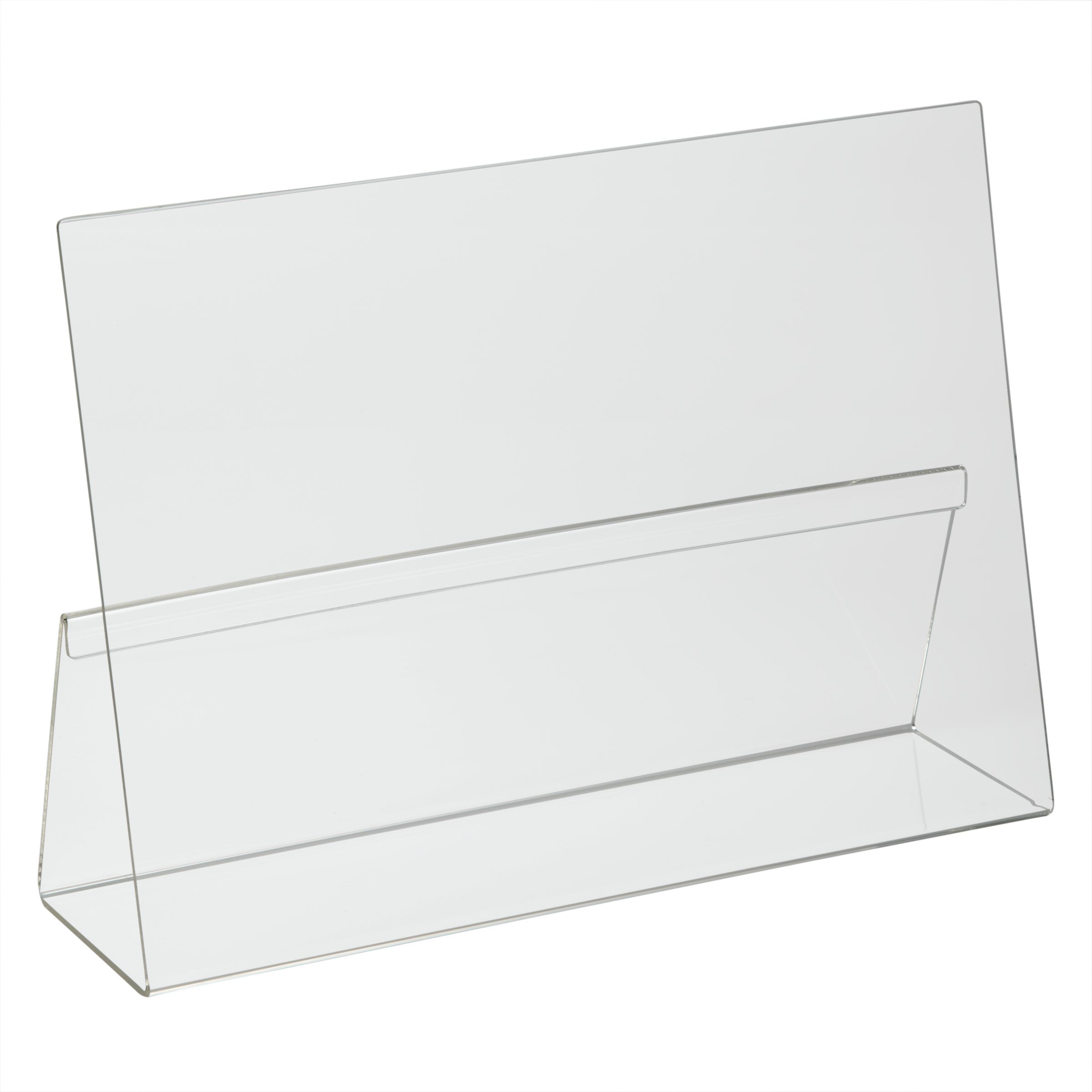 John Lewis ANYDAY Acrylic Cookbook Stand, Clear