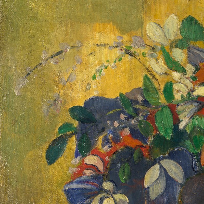Paul Gauguin - Vase of Flowers 2, Stretched Canvas 