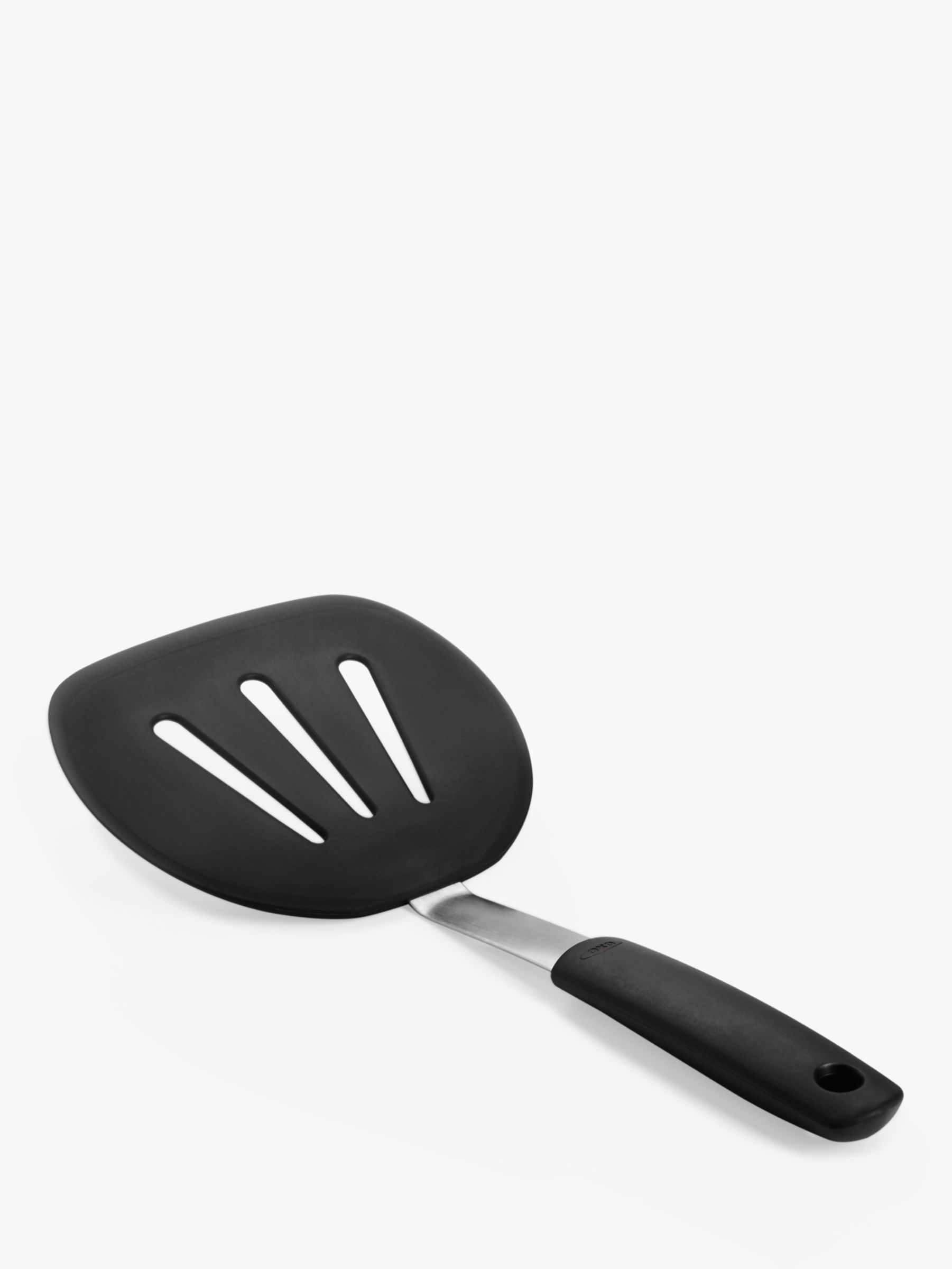 OXO Good Grips 12 High Heat Black Silicone Flexible Pancake Spatula /  Turner 1071533