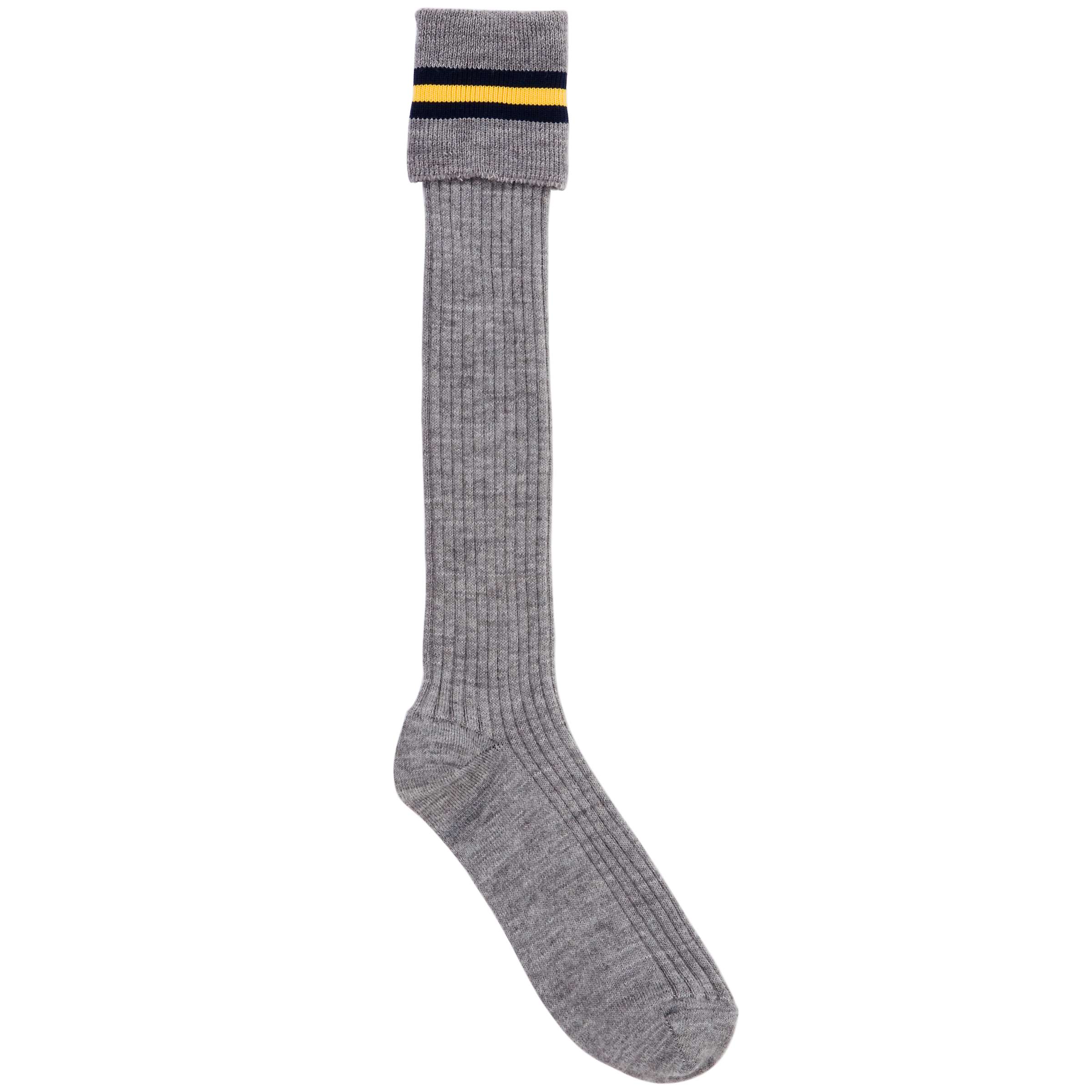 Buy Robert Gordon's College Primary Boys' Day Socks, Pack Of 2, Grey/Multi Online at johnlewis.com