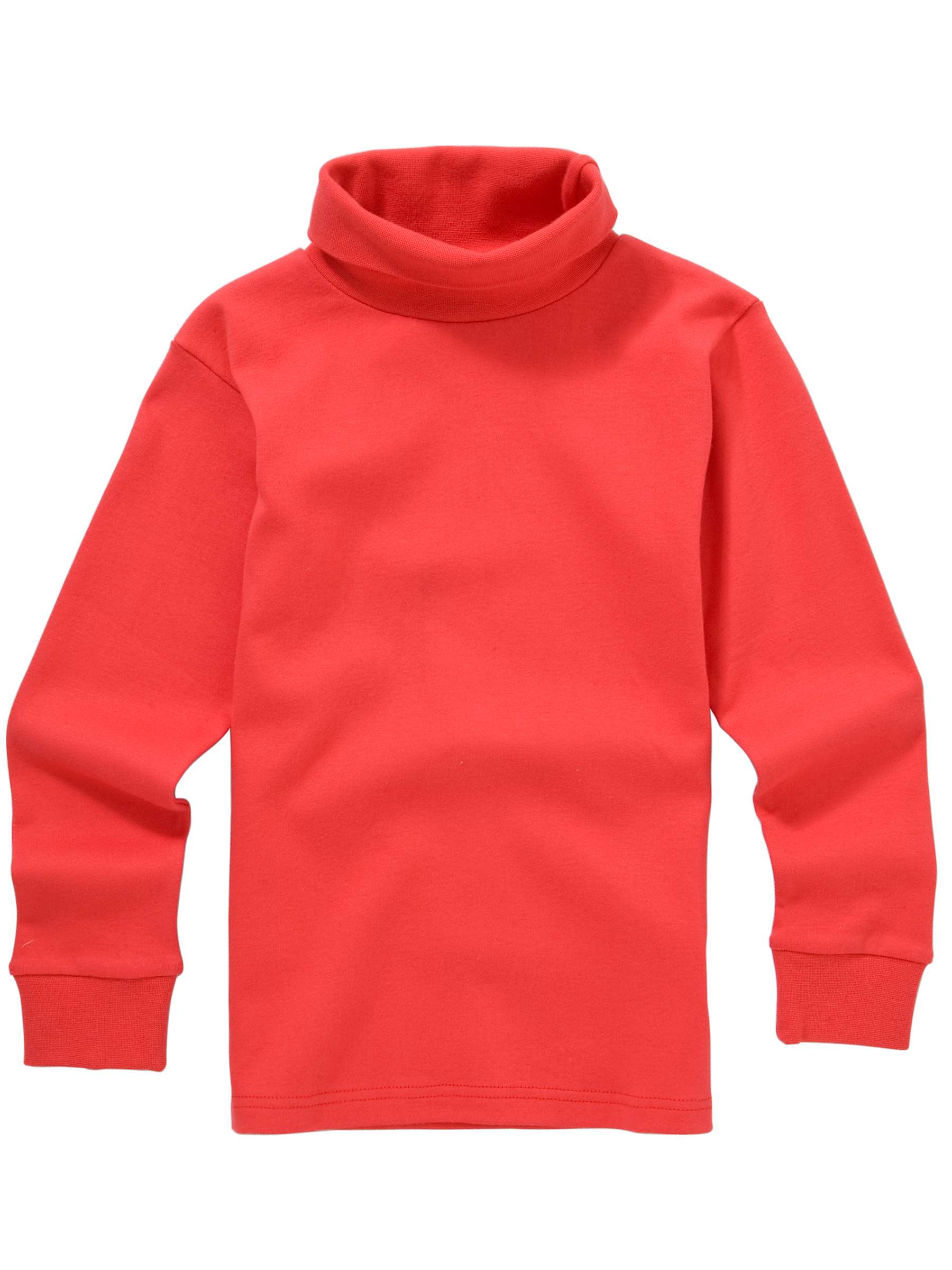Buy School Long Sleeve Polo Neck, Red Online at johnlewis.com
