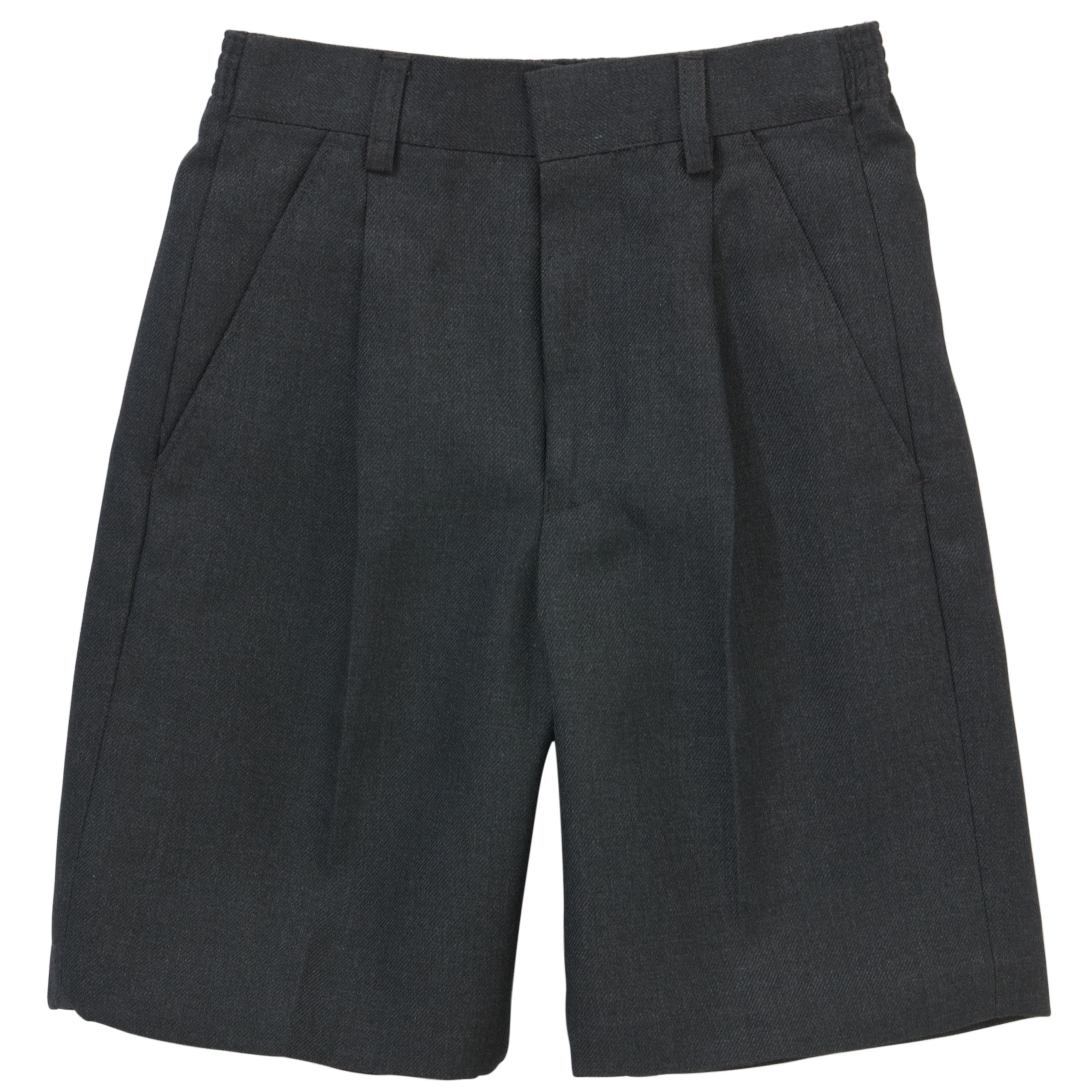 Buy Boys' School Bermuda Shorts, Grey | John Lewis