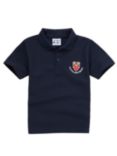 Alleyn's Junior School Infant Unisex Polo Shirt, Navy