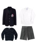 Robert Gordon's College Boys' Primary Years 1 & 2 Uniform, Navy/Amber
