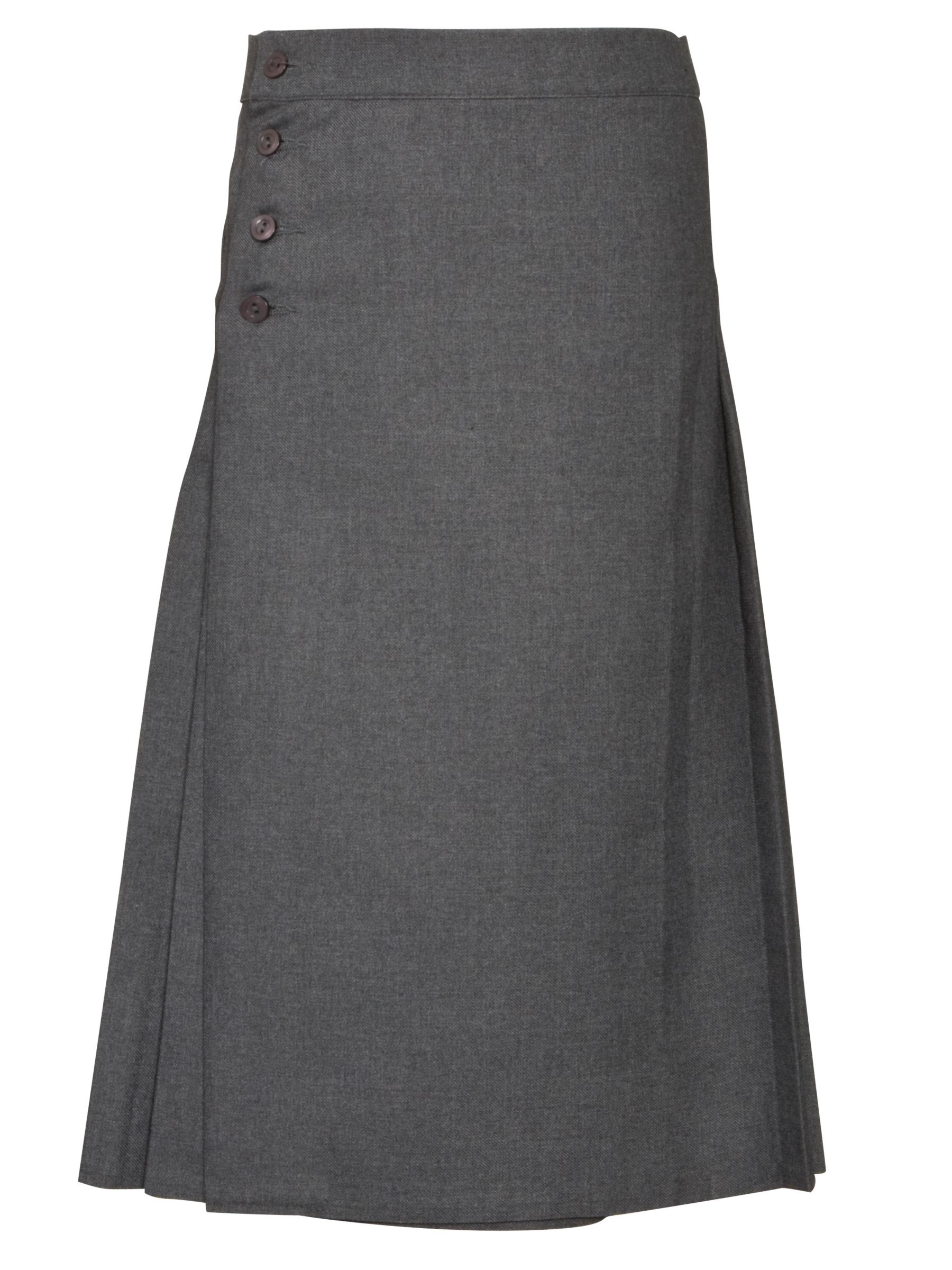 plain grey kilt