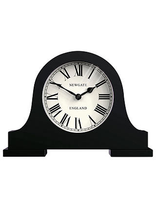 Newgate Mantel Clock, Black, Small