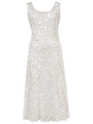 Chesca Lace Cornelli Embroidered Dress, Ivory