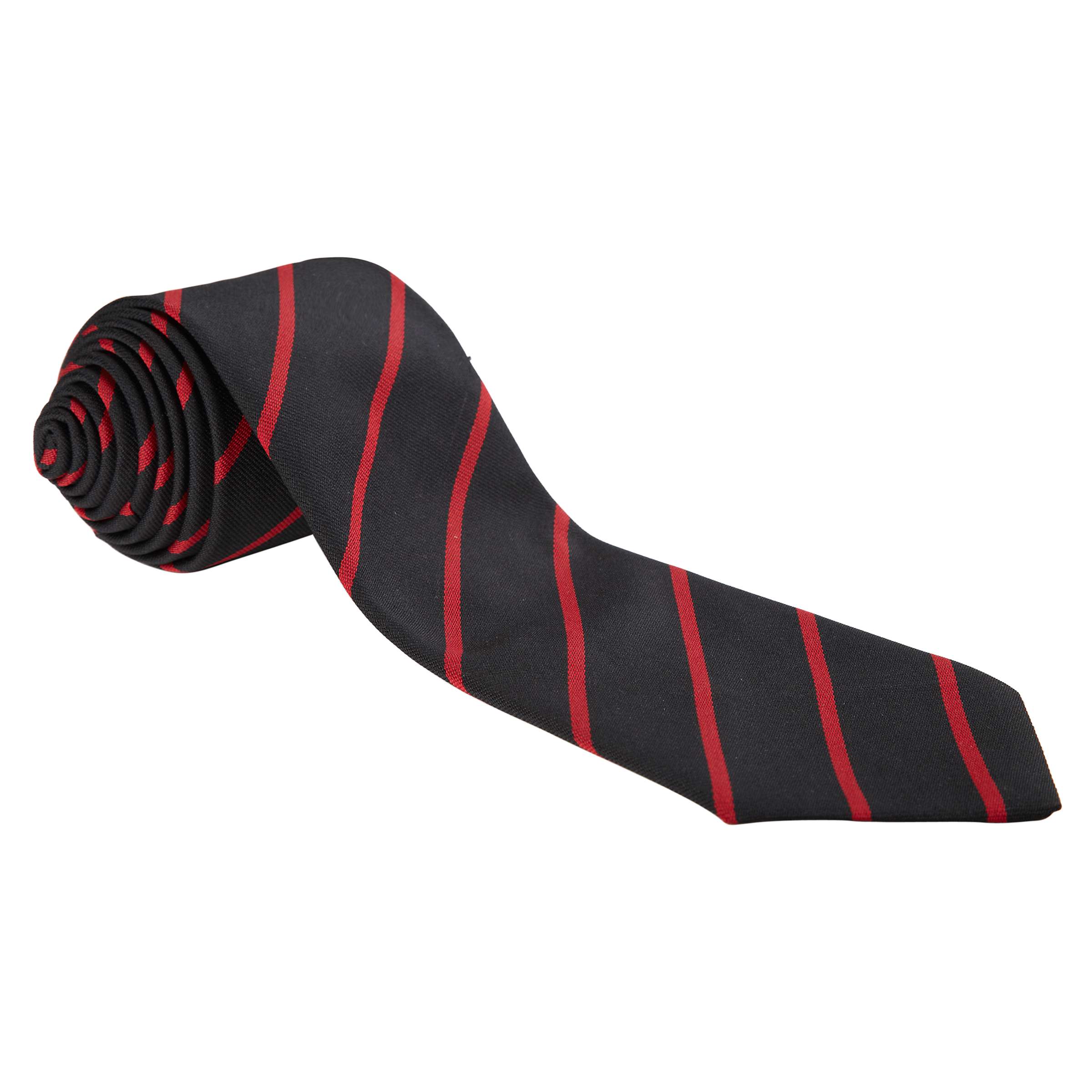 Buy City of London School (EC 4) Boys' Tie, Black/Red Online at johnlewis.com