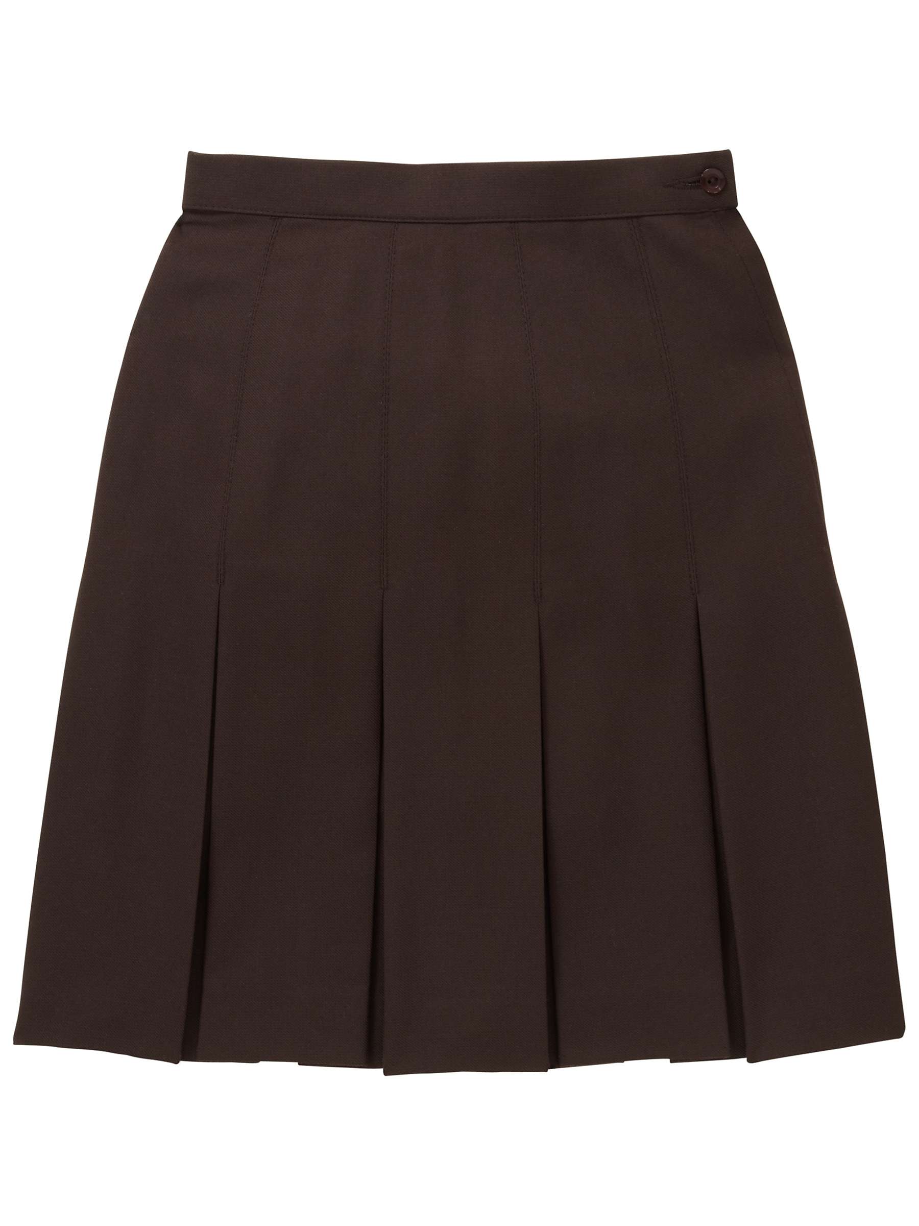 Buy Jordanhill School Girls' Box Pleat Skirt Online at johnlewis.com