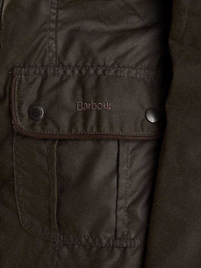 Barbour Utility Waxed Jacket, Olive