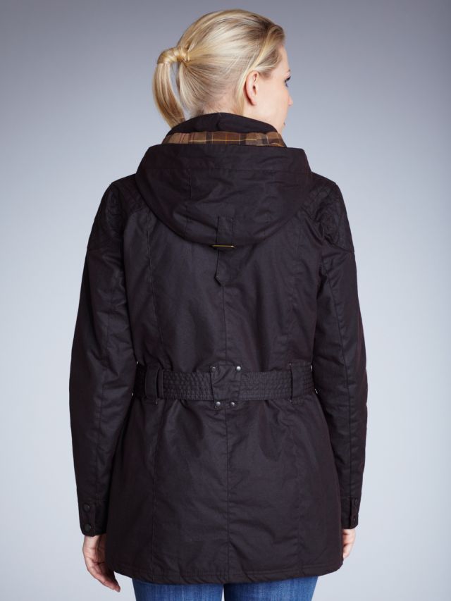 Barbour international rebel cheap waxed jacket