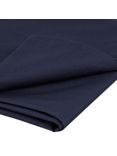 John Lewis Crisp & Fresh 200 Thread Count Egyptian Cotton Flat Sheet, Navy