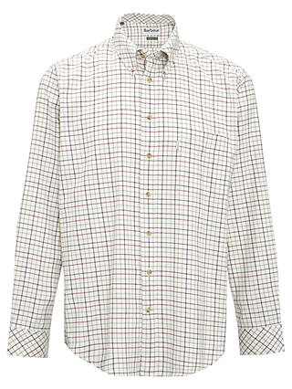 Barbour Scotland Loose Check Shirt, Red