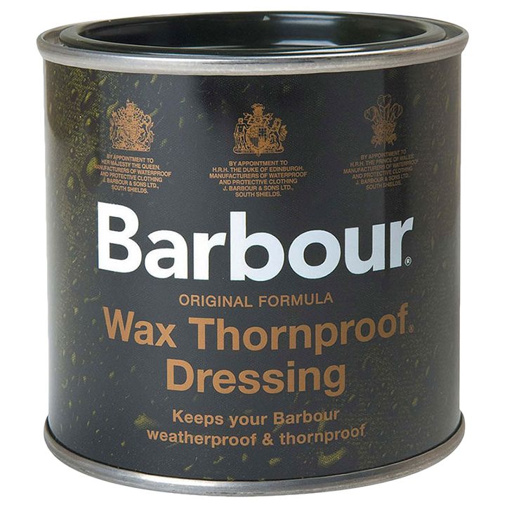 barbour thornproof wax