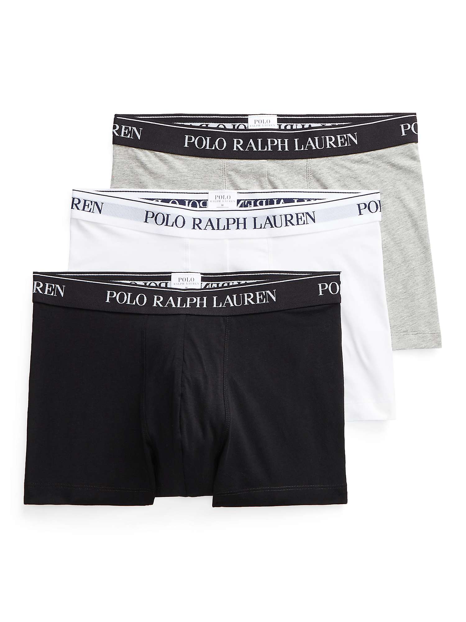 Buy Polo Ralph Lauren Cotton Trunks, Pack of 3 Online at johnlewis.com