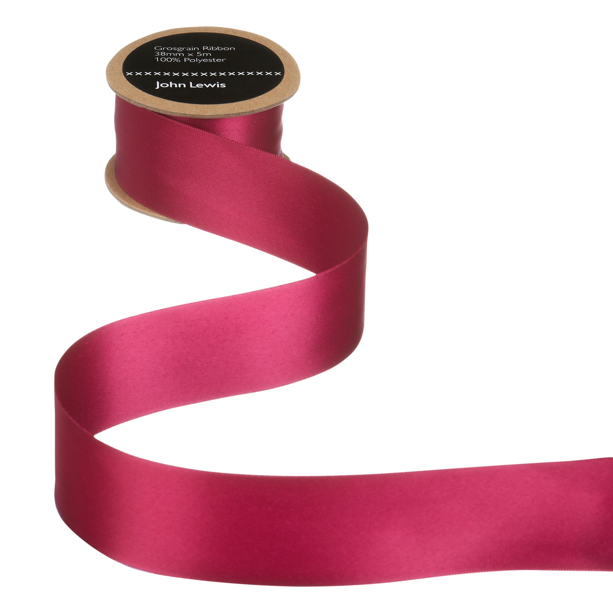 magenta satin ribbon