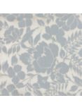 John Lewis & Partners Wild Woven Floral Garden Made to Measure Curtains or Roman Blind, Duck Egg