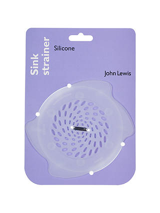 John Lewis Silicone Sink Strainer