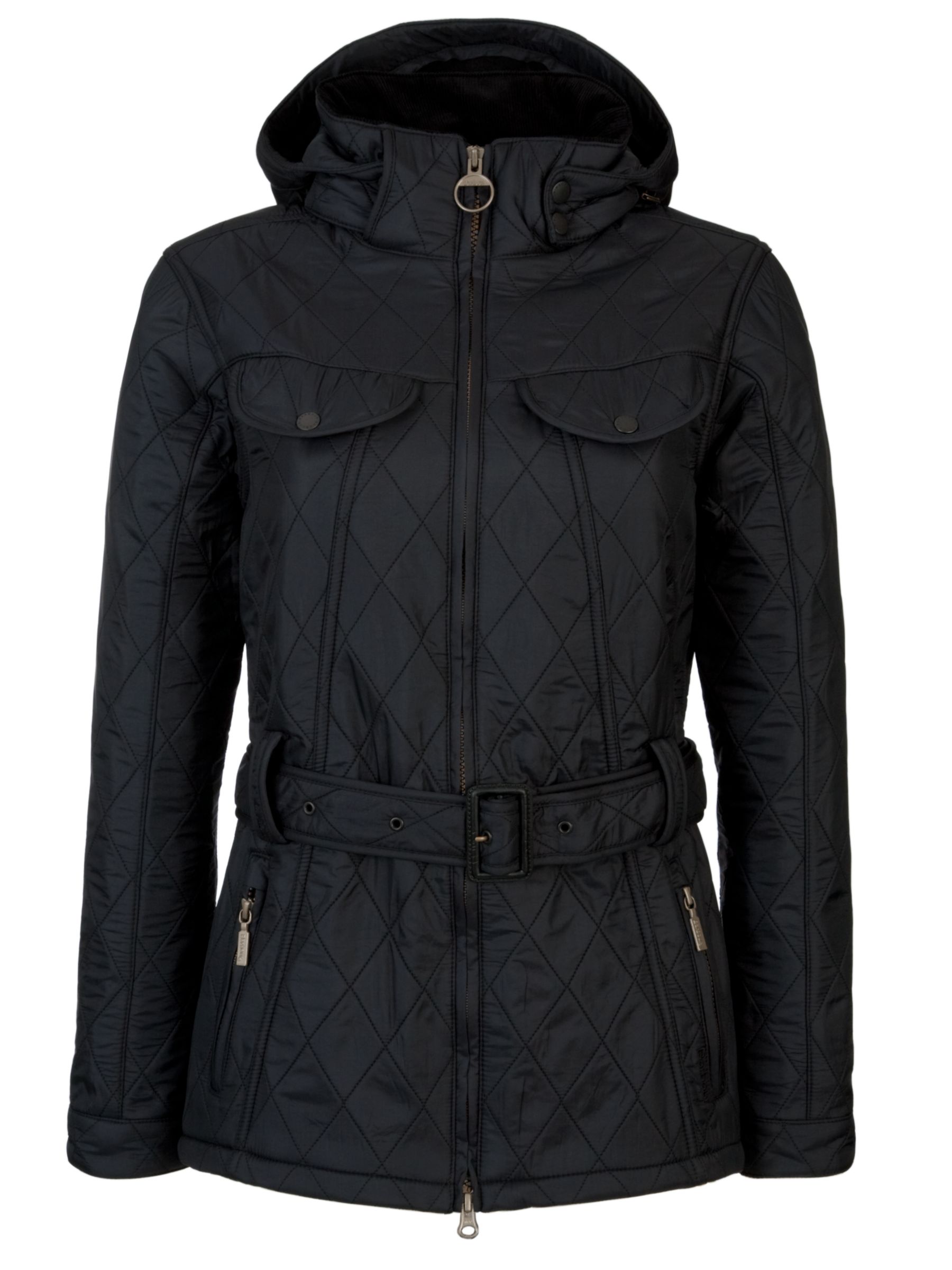 Barbour Grace Polarquilt Jacket, Black 