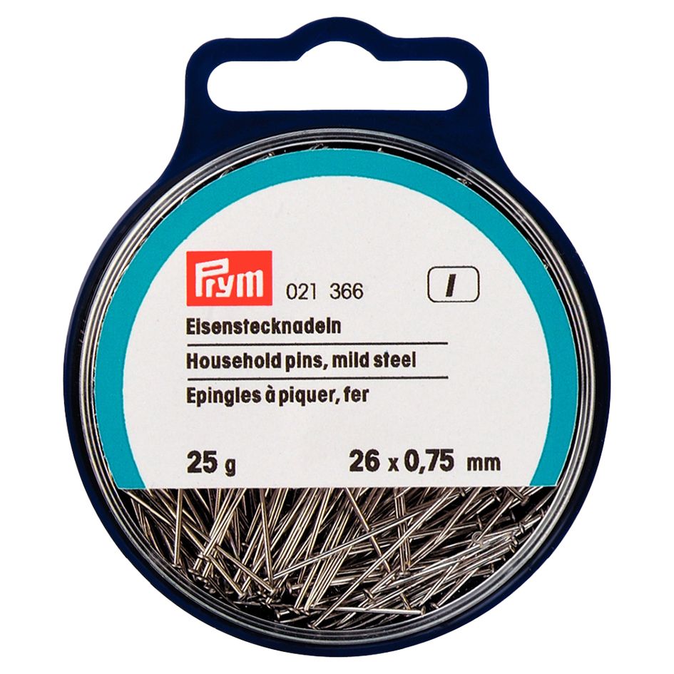 Prym Household Pins 075 X 26mm 25g Tub