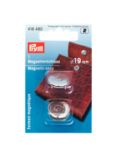 Prym Magentic Snap Fasteners, Silver, 19mm