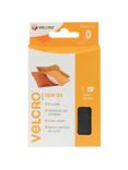 VELCRO® Brand Sew-On Tape, 20mm x 1m, Black