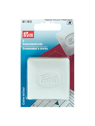 Prym Dressmaker's Chalk, Pack of 2, White