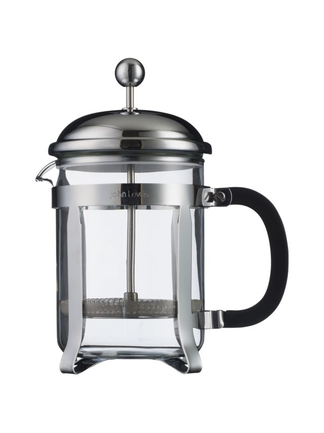 John Lewis & Partners Classic French Press Cafetiere, 1L/8 Cup